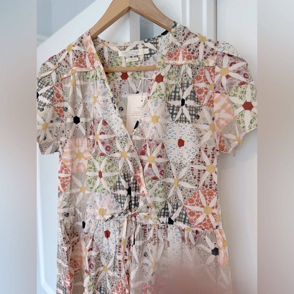 ๐จ SOLD ๐จ NWT Christy Dawn Daisy Patchwork ๐ผ Small - Picture 4 of 7
